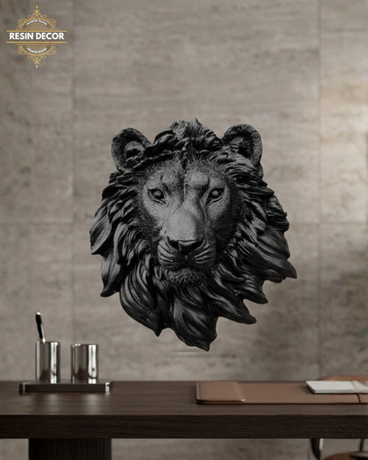 Lion Face Wall Mount