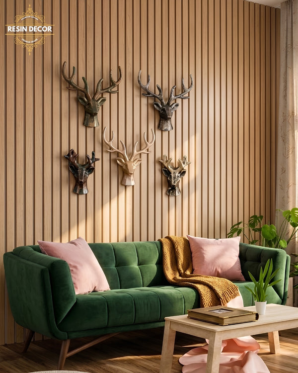 Deer Head Set - Wall Art Set