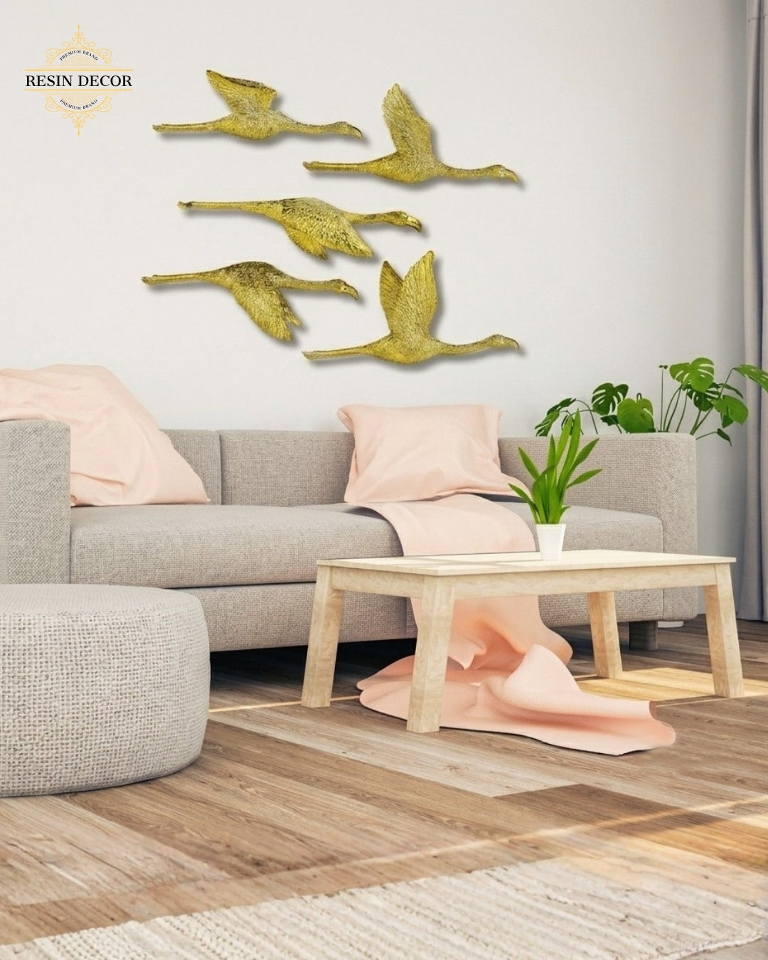 Flying SeaGull Decoration - Wall Art Set