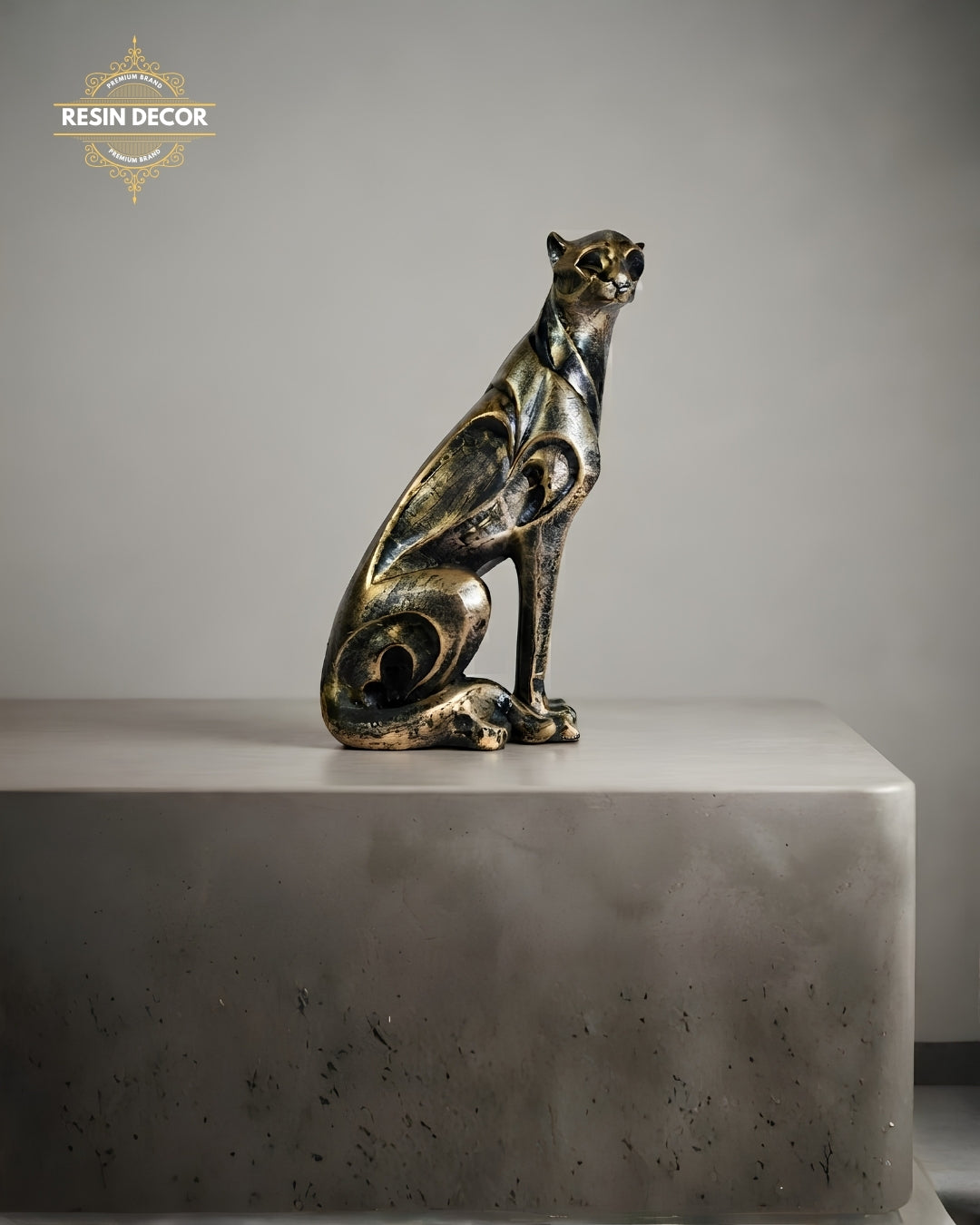 Panther Statue - Modern Table Decor