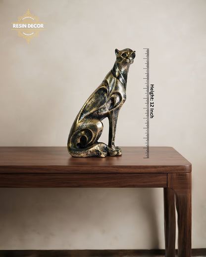 Panther Statue - Modern Table Decor