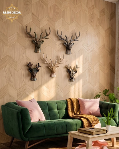 Deer Head Set - Wall Art Set