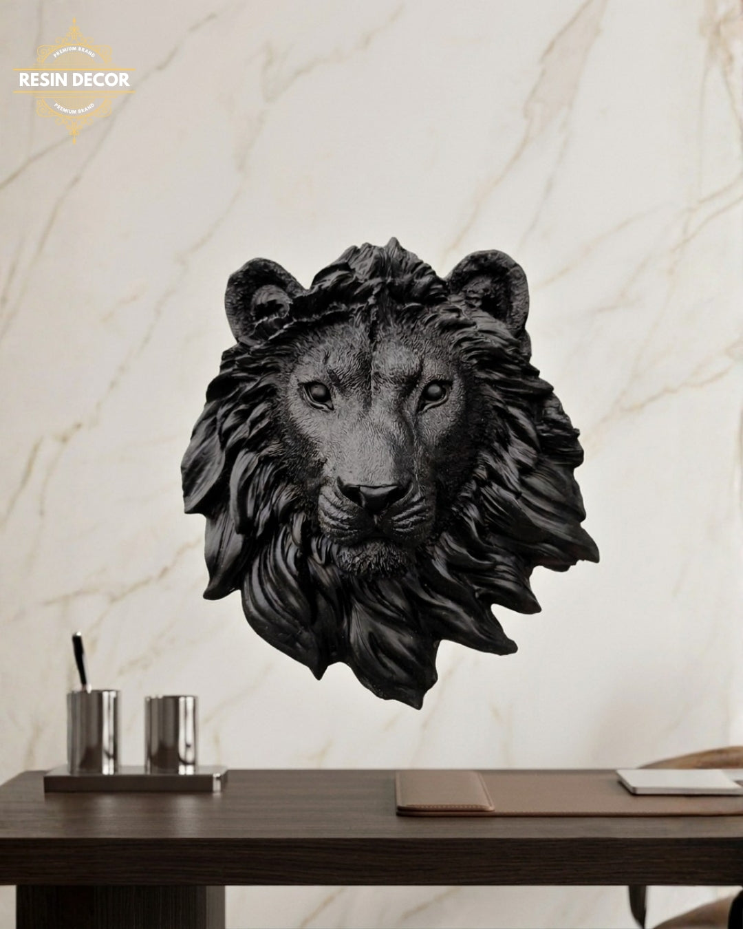 Lion Face Wall Mount