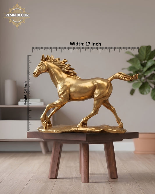 Running Horse Sculpture