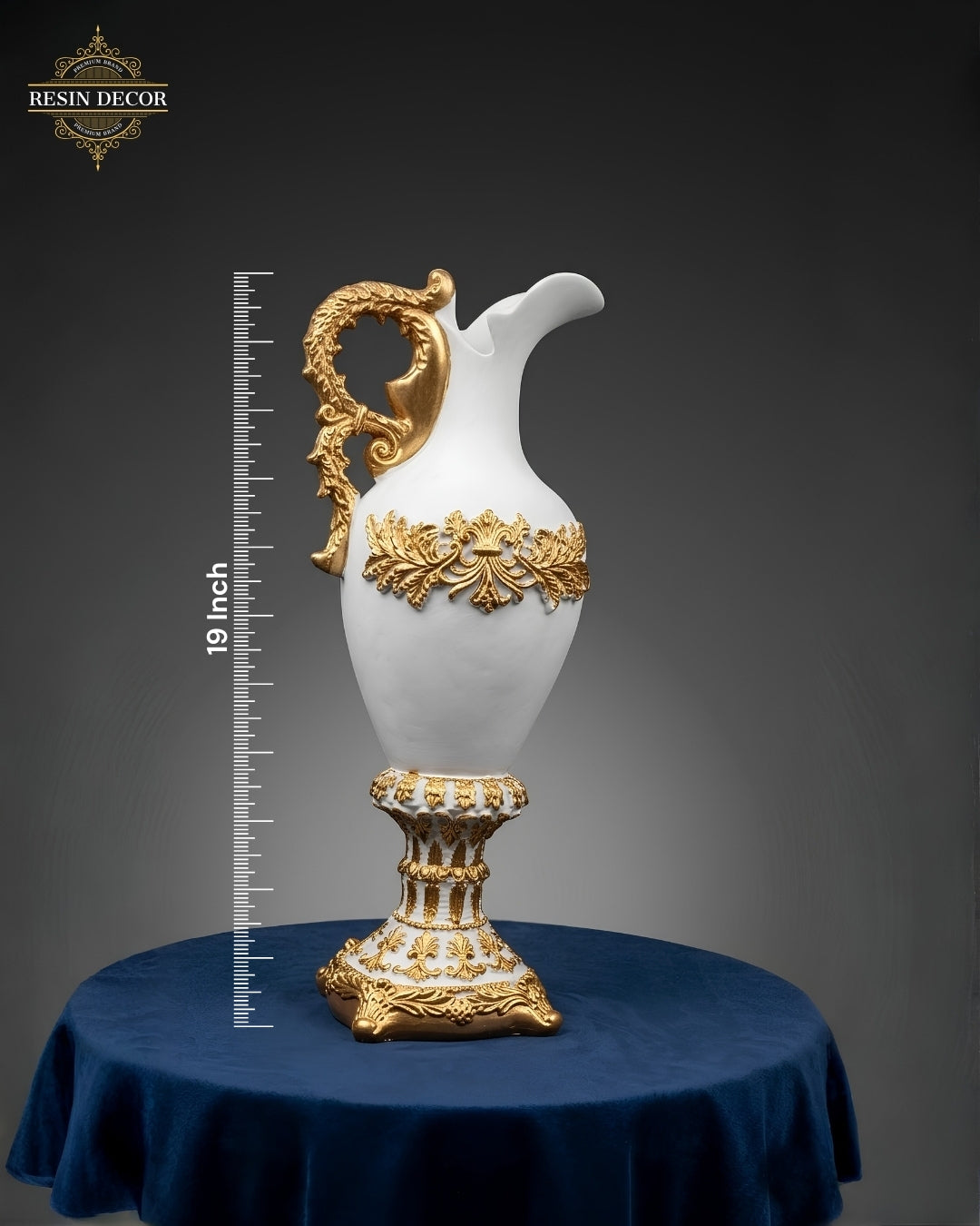 Royal Vase White & Gold Luxury Decor