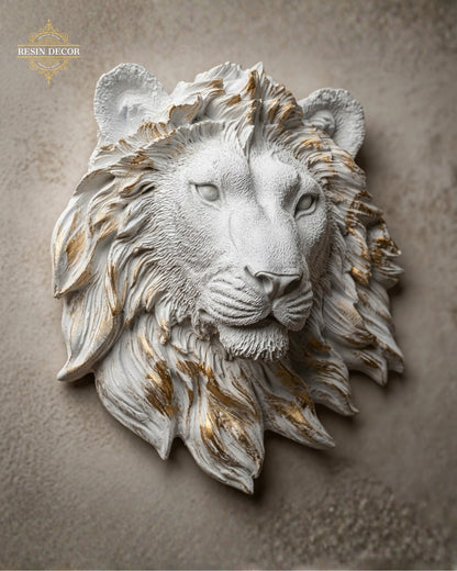 Lion Face Wall Mount